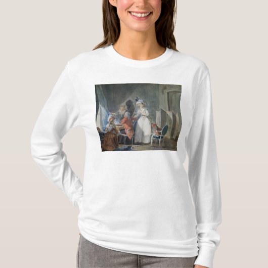T-shirt Le vendeur de mode (Devant)