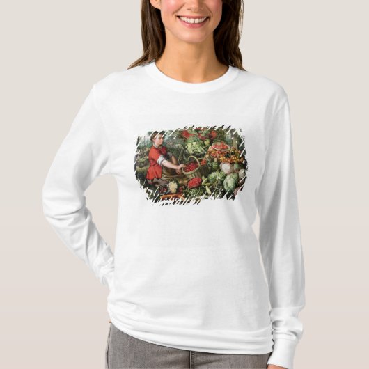 T-shirt Le vendeur végétal (Devant)