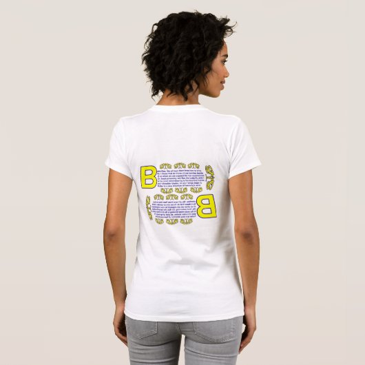 T-shirt Le vent de l'Harmonie (Dos entier)