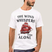 T-shirt Le vent murmure mon nom seul 5 (Devant)