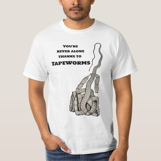 T-shirt Le ver à tapis et vous (Devant)