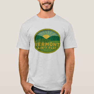 T-shirt Le Vermont n'est pas plat