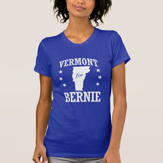 T-SHIRT LE VERMONT POUR BERNIE (Devant)