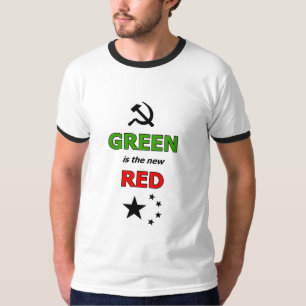 T-shirt Le vert est le nouveau rouge