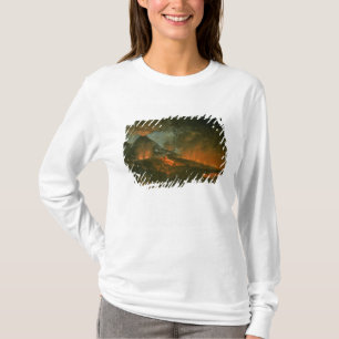 T-shirt Le Vésuve éclatant