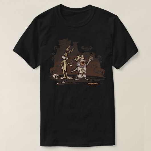 T-shirt Le vilain tueur Wabbit (Design devant)