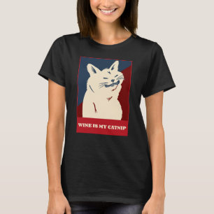 T-SHIRT LE VIN EST MA CATNIP