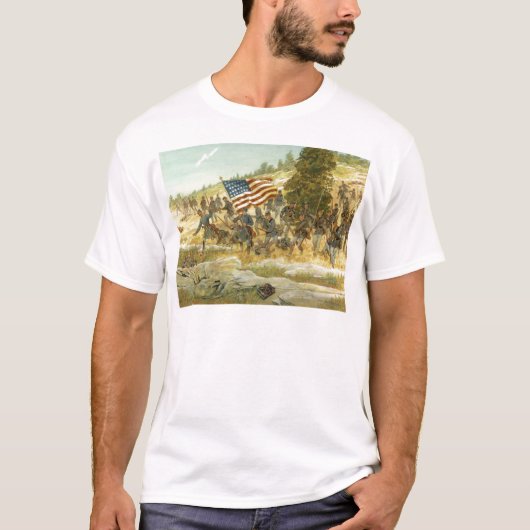T-shirt Le vingtième Maine par H. Charles McBarron (Devant)