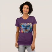 T-shirt Le violet des femmes raconte nos histoires en T-sh (Devant entier)