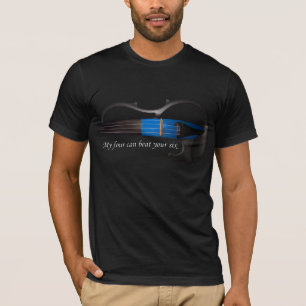 T-shirt Le violon est meilleur que la guitare
