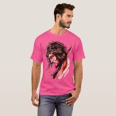 T-shirt Le Visage De Jésus (Devant entier)
