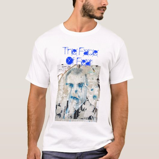 T-SHIRT LE VISAGE DE LA CRAINTE (Devant)