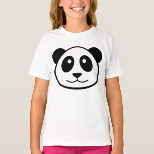 T-shirt Le visage du panda