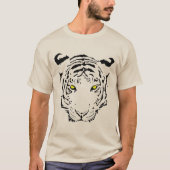 T-shirt Le visage du tigre (Devant)