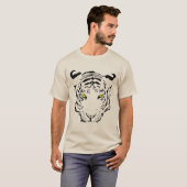 T-shirt Le visage du tigre (Devant entier)