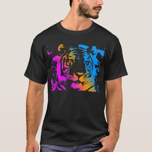 T-shirt Le visage du Tigre 80 de Corey (Devant)