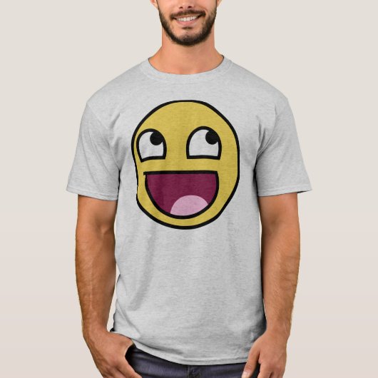 T-shirt le visage épique (Devant)