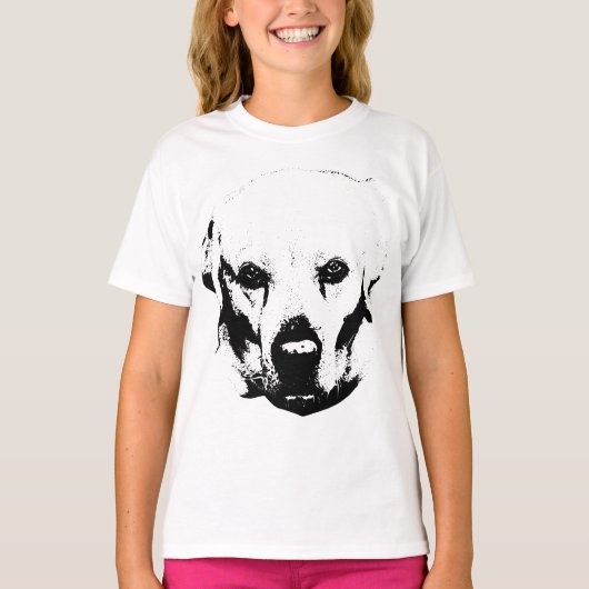 T-shirt Le visage honnête (Devant)