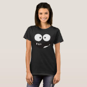 T-shirt Le visage riant (Devant entier)