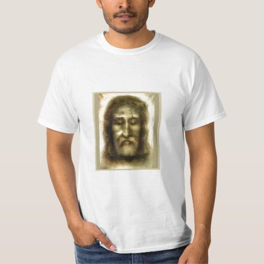 T-shirt Le visage saint de Jésus (Devant)