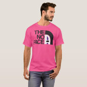 T-shirt Le visage sans visage (Devant entier)