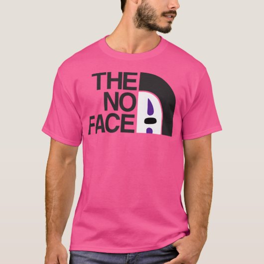T-shirt Le visage sans visage (Devant)