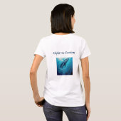 T-shirt Le vol de Léviathan vers la liberté - L'art surréa (Dos entier)