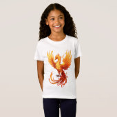 T-Shirt Le vol de Phoenix s'élève des cendres (Devant entier)