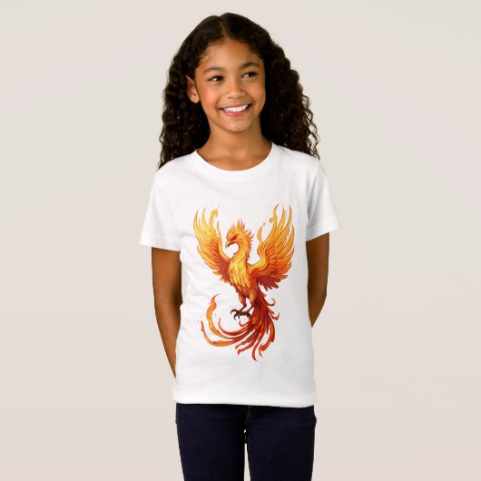 T-Shirt Le vol de Phoenix s'élève des cendres (Devant entier)