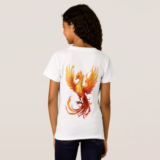 T-Shirt Le vol de Phoenix s'élève des cendres (Dos entier)
