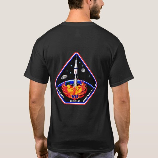 T-shirt Le vol du Phoenix - Apollo 7 (Dos)