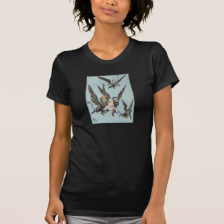T-shirt Le vol Monkeys la couleur