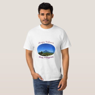 T-shirt Le volcan Mayon, Albay Philippines