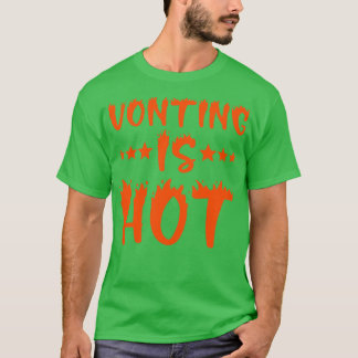 T-shirt Le vote est chaud 2