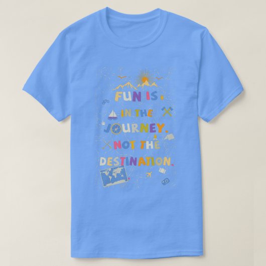 T-shirt Le voyage (Design devant)