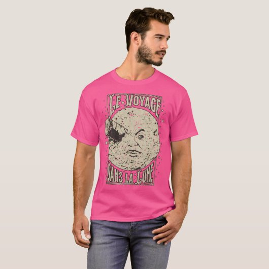 T-shirt Le Voyage Dans La Lune 1902 (Devant entier)