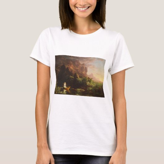 T-shirt Le voyage de la vie : Enfance - Thomas Cole (Devant)