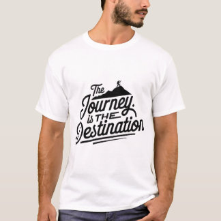 T-shirt Le voyage est la destination