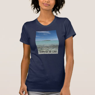 T-shirt Le voyage est la vie