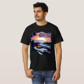 T-shirt Le Voyage Plage (Devant entier)