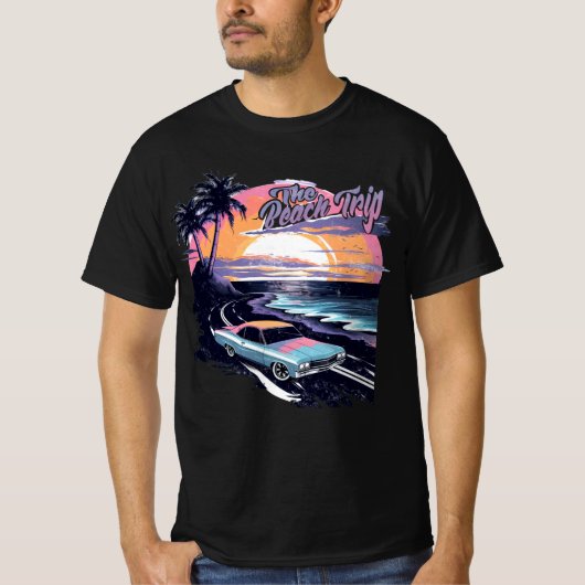 T-shirt Le Voyage Plage (Devant)