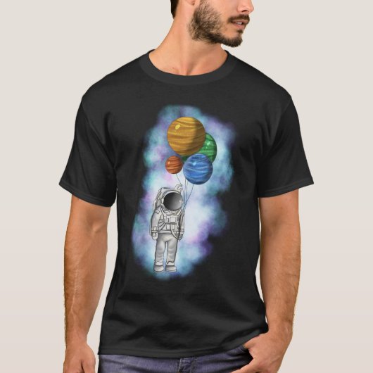 T-shirt Le Voyage Spaceman (Devant)