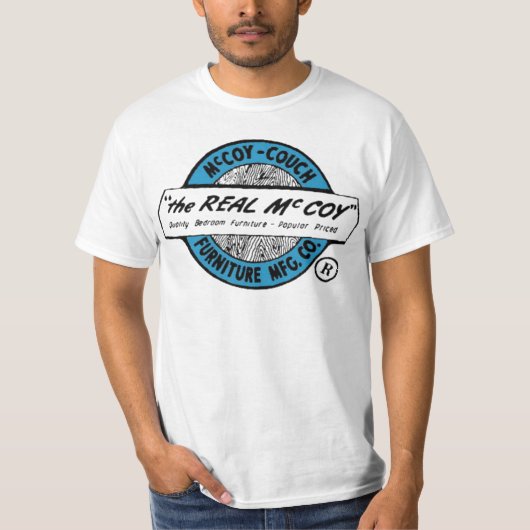 T-shirt "Le vrai McCoy" (McCoy - divan MFG. Cie.) (Devant)