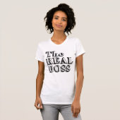 T-shirt Le vrai patron (Devant entier)