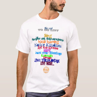 T-shirt Le VRAI pour faire la liste