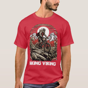 T-shirt le VTT viking aime le VTT