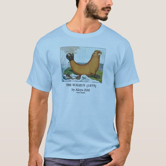 T-shirt Le Walrus (1879) par Aloys Zötl (Devant)