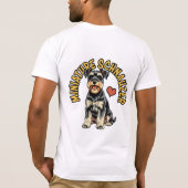 T-shirt Le Whiskered Wonder Tee (Dos)