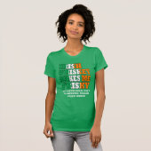 T-shirt Le whiskey irlandais me rend vif (Devant entier)