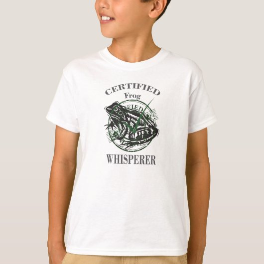 T-shirt Le Whisperer de grenouille - amant de grenouille (Devant)